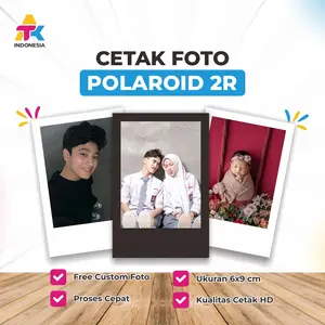 Cetak Foto Polaroid 2R [ATK INDONESIA]  ISI 30 (BONUS 6 FOTO ) Hasil Tajam & Warna Akurat, Proses Cepat Langsung Jadi! Cocok untuk Kado Romantis, Souvenir Unik & Kenangan Spesial  Kertas Premium Super Glossy 210gsm Tanpa Minimal Order
