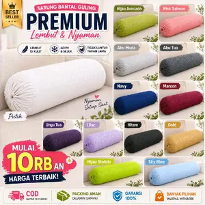 Sarung Guling Polos Murah -Sarung guling home made murah Katun