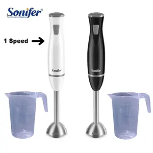 Sonifer Peralatan Hand Blender Stainless Steel FREE Gelas Ukur Takaran 1.000 ML