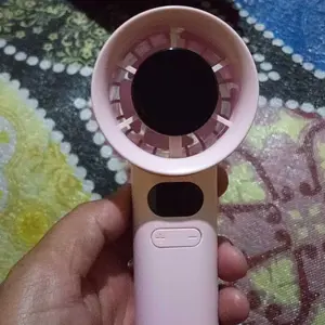 COD Kipas Angin Portable Mini USB Turbo High Speed 16500RPM | LED Digital Display 120 Gear Angin Kencang