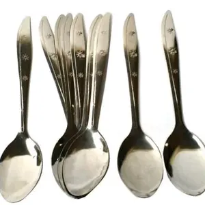 Set Sendok Stainless Steel 12 Pcs Untuk Dapur - Kitchenware Baja