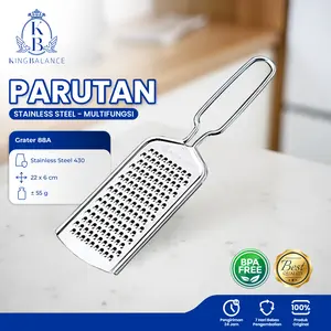 King Balance Parutan Stainless Steel 430 Grater 88A Multifungsi BPA Free 22x6 cm 55g