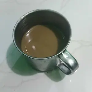 Cangkir Stainless/Mug traveling MINI TANPA TUTUP Diameter Atas 6,5 cm-Tinggi 5,5cm/Diameter Atas 7 cm-Tinggi 6 cm harga 1 pcs Minuman Steel Kitchenware Merah Kopi