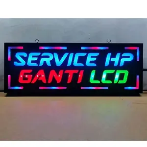 lampu tulisan terima Service hp ganti lcd