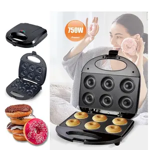 Alat Pembuat Donut/ Donat Elektrik/ Cetakan Donat Listrik Anti Lengket Mesin Donat Mini Listrik