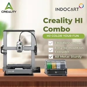 3D Printer Creality Hi Combo Multi Color High Speed 3D Printer with Intelligent CFS & FOC Step-Servo Motors