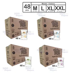BP Adult Diapers Pants ( 48 Renceng ) Popok Dewasa mdl Celana Renceng sachet M L XL XXL