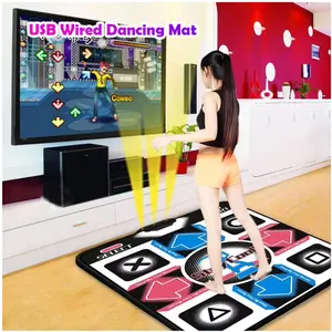 KARPET DANCE PUMP IT GAME PC, Karpet Matras DDR dance PC, Dance Revolution Anti Slip USB PAD, PUMP GAME DDR DANCE