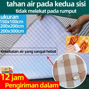 OutdoorZilla Best Seller Stok Ready! Tikar Picnic Waterproof Camping Mat Anti Air Oxford