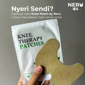 Knee Patch Pereda Nyeri Herbal PREMIUM Lutut Penghangat Lutut Pain Relief Plaster