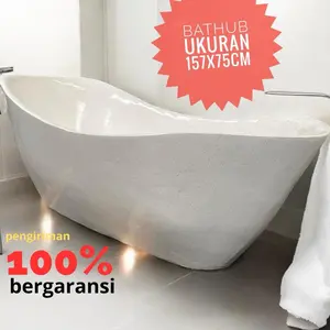 Bathub / bathtub bak mandi ukuran 157x75cm ONGKIR OTOMATIS