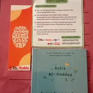 Buku Amalan Doa Ratib Al Haddad - Perisai Diri Lahir Batin (Buku doa lengkap dengan huruf arab, latin dan terjemahan) -Soft Cover