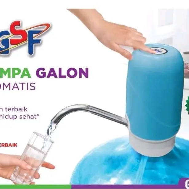 POMPA GALON GSF PRAKTIS HEMAT LISTRIK DAN BERKUALITAS Air Merah Mesin ...