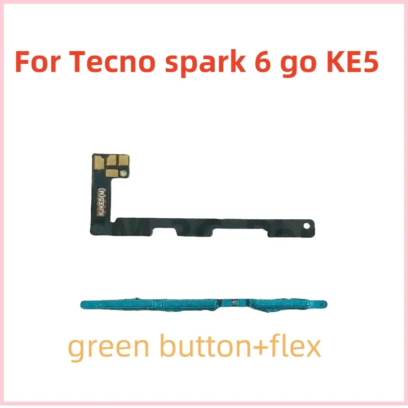 専用ページ ⑥ Power Volume button flex For Tecno spark 6 go KE5 KE5j Side key