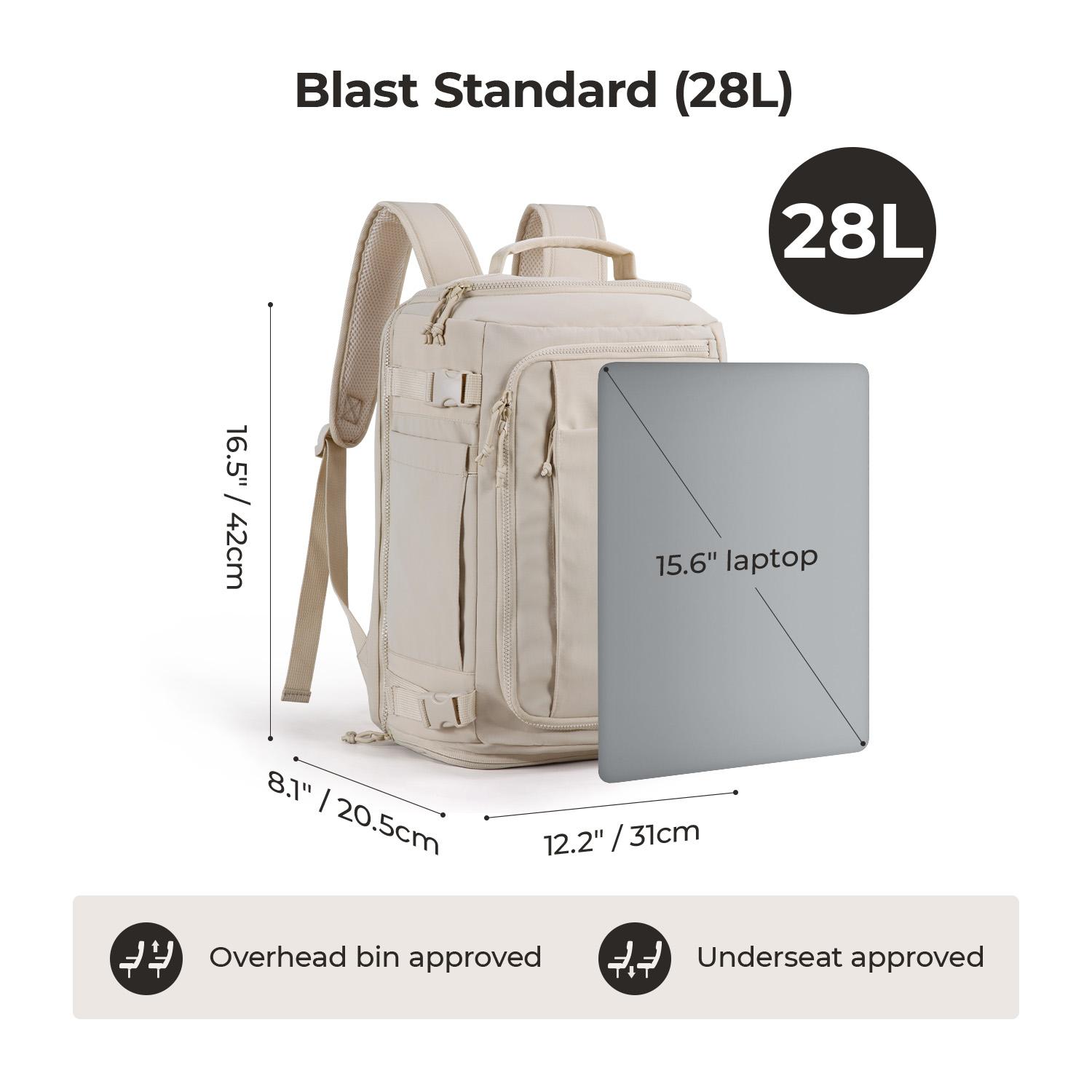 BAGSMART's Blast - Ransel Perjalanan Serbaguna Tahan Air dengan Quick ...