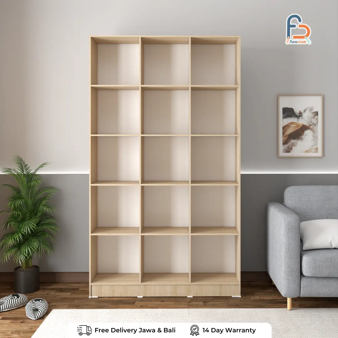 Furnicrush Rak Susun / Rak Buku / Rak Serbaguna / Rak Gym / Rak Display ...