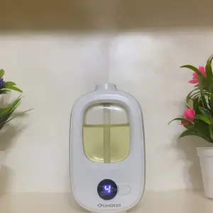 GOKOCO Humidifier Diffuser Aromaterapi Mini Aromaterapi Pewangi Ruangan LED Otomatis Dinding 5 Mode Spray Pengharum Otomatis .