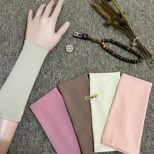 Handsock Bolbal Polos / Manset polos pendek Muslim Tangan
