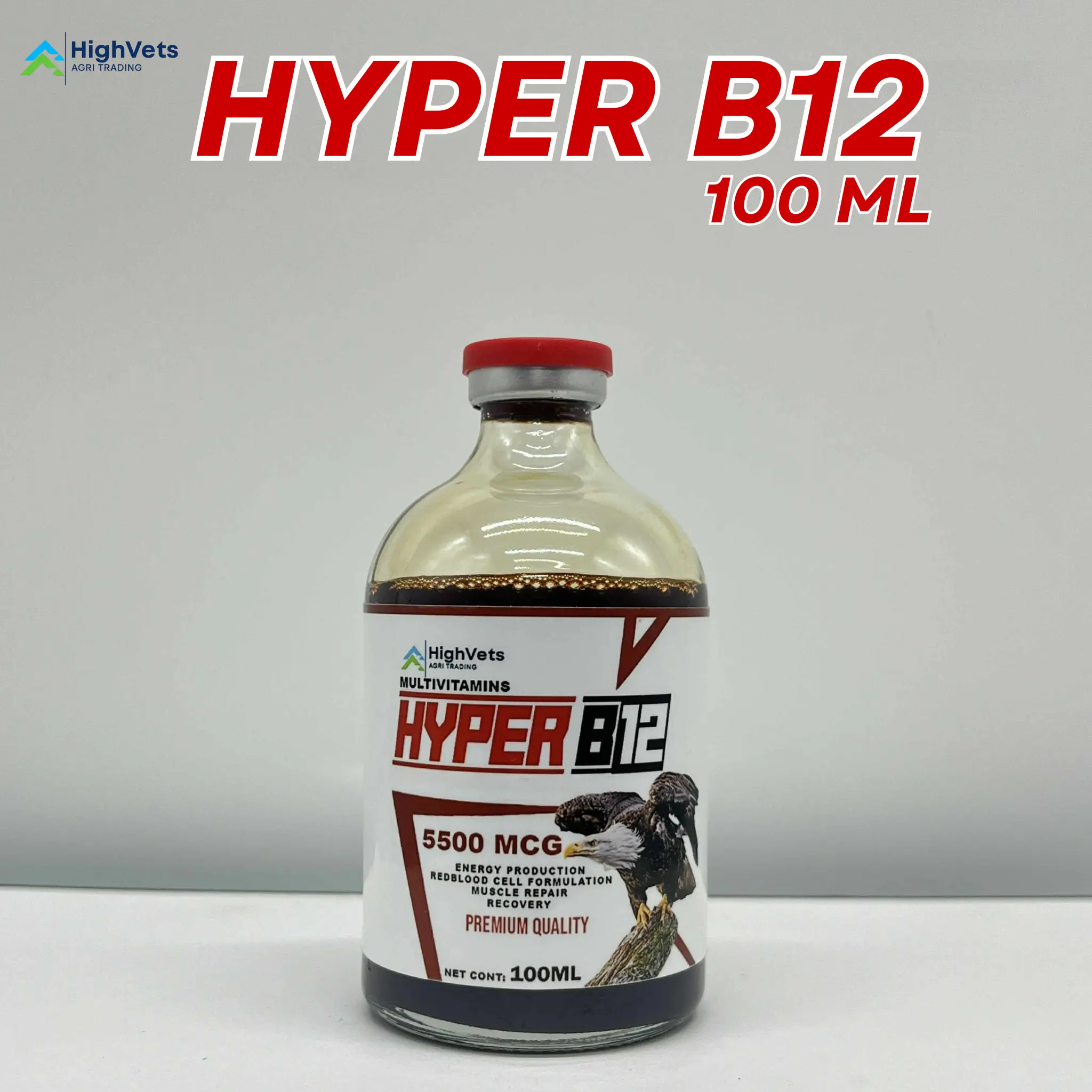 HYPER B12 5500 b15 mcg IMPORTED FROM MEXICO FOR ROOSTER, CHICKEN ...