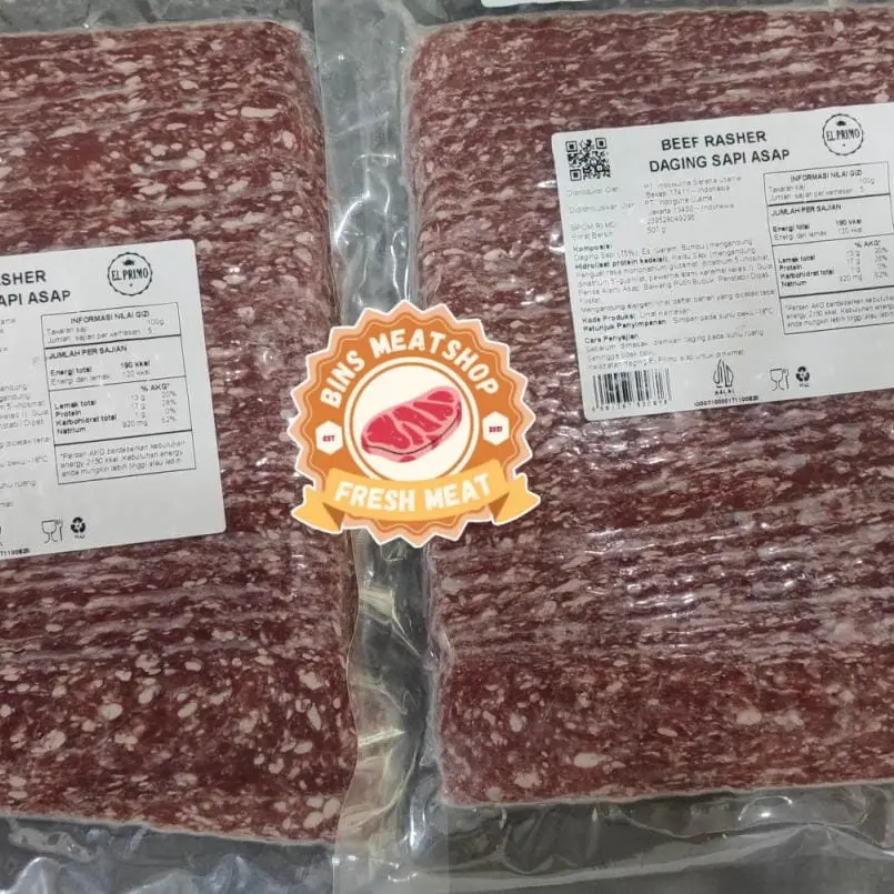 el primo beef rasher 500 gram Daging - Shop | Tokopedia