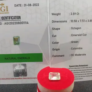 Batu Zambrud Colombia memo  AGi