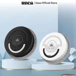 USEA Robot Pel Sapu Lantai Microfiber Intelligence Dust Mop - US08