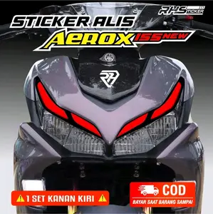 stiker alis yamaha aerox155 new(satu pasang)