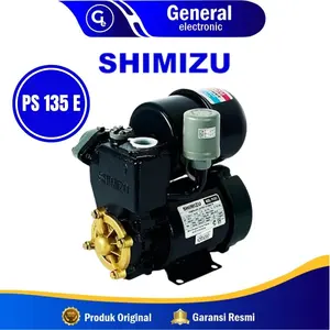 Shimizu Mesin Pompa air Sumur Dangkal Otomatis Automatic Pump PS 135 E / PS135E / PS-135E Shimizu